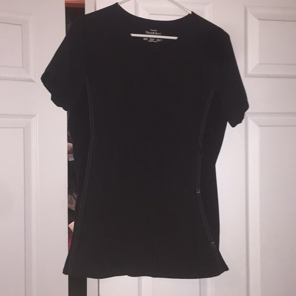 Maternity scrub top size medium with stretch sides
